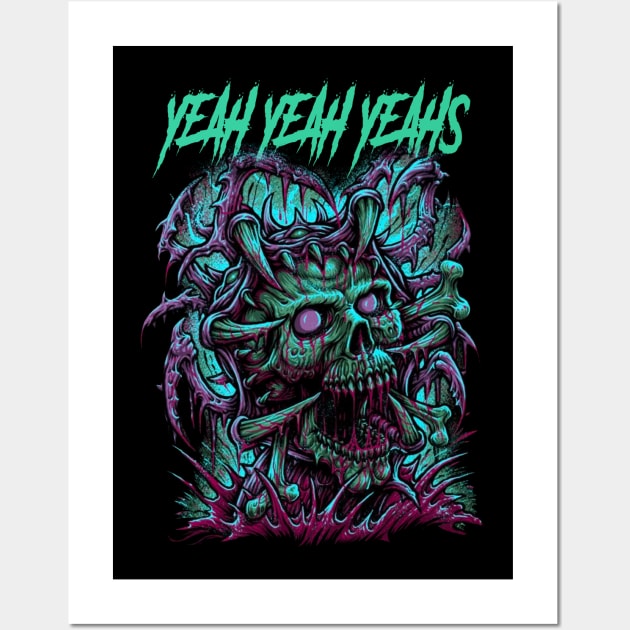 YEAH YEAHS BAND Wall Art by Pastel Dream Nostalgia